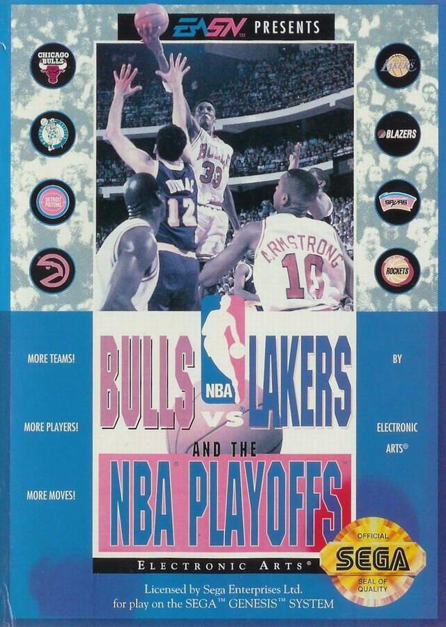 The coverart image of Bulls vs Lakers and the NBA Playoffs