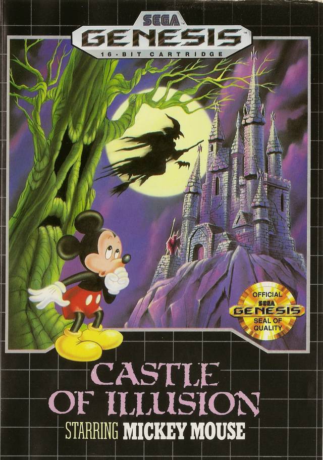 The coverart image of Castle of Illusion Starring Mickey Mouse