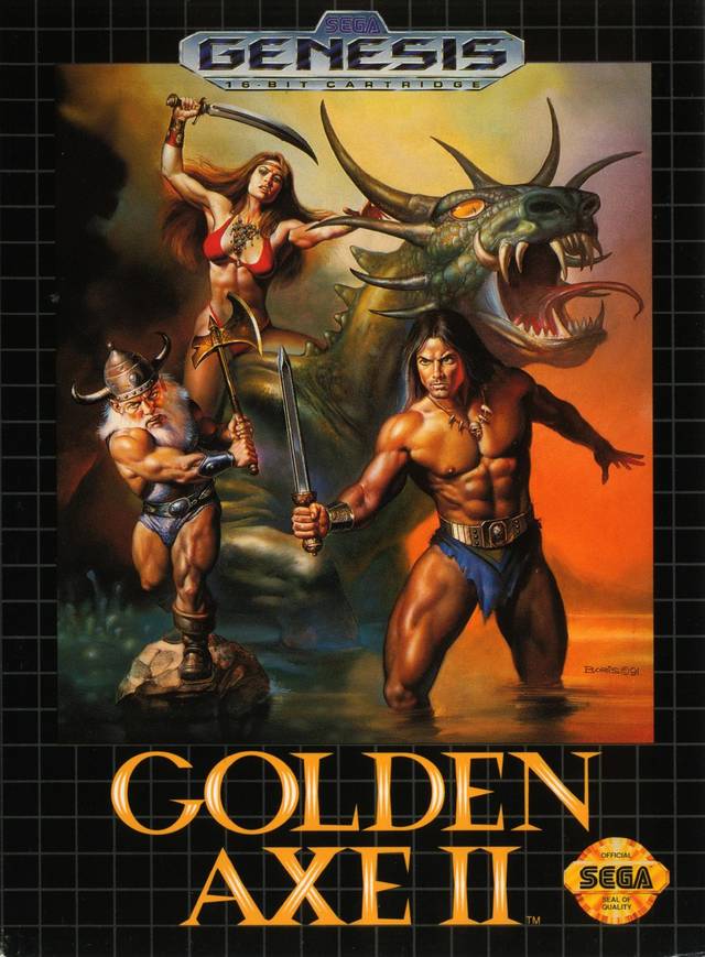 The coverart image of Golden Axe II