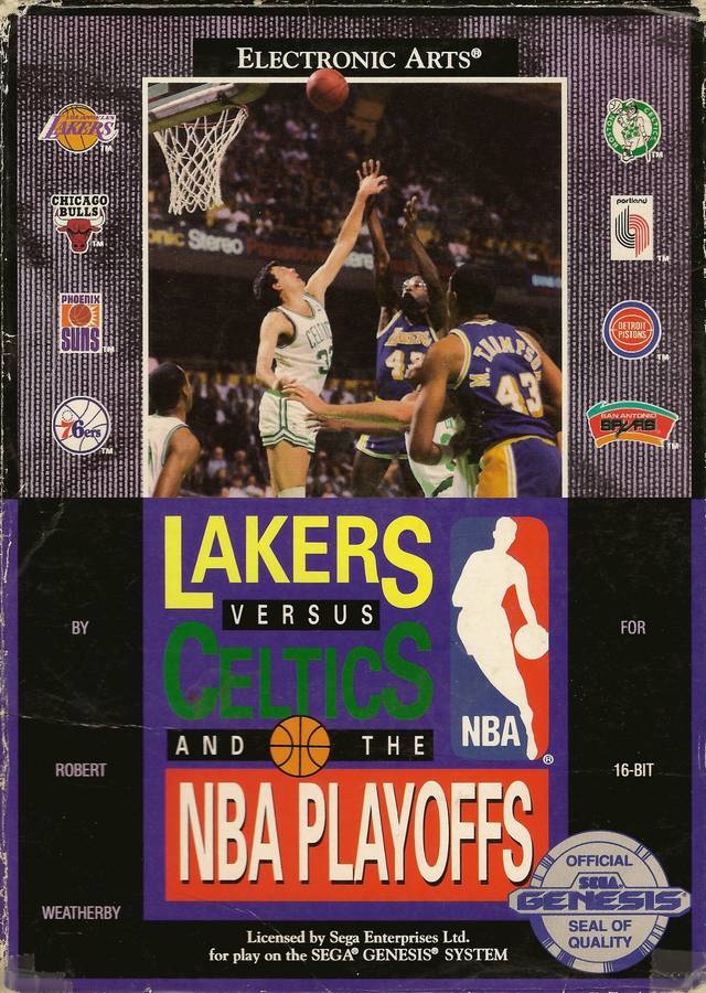 The coverart image of Lakers versus Celtics and the NBA Playoffs