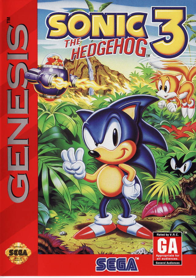 The coverart image of Sonic the Hedgehog 3