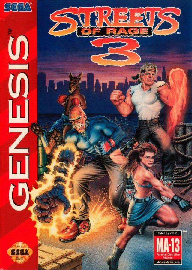 Streets of Rage 3 / Bare Knuckle III (World) Sega Genesis ROM 