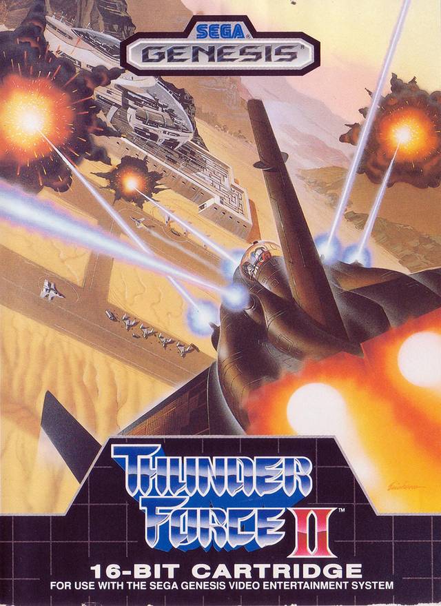 The coverart image of Thunder Force II