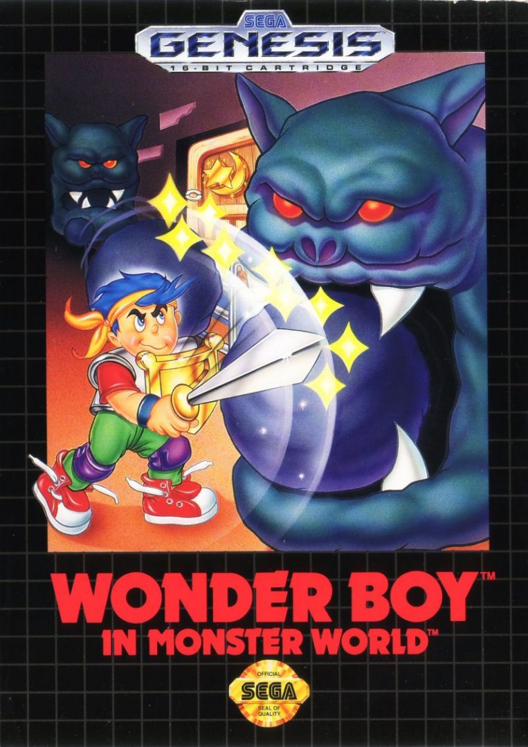 The coverart image of Wonder Boy in Monster World