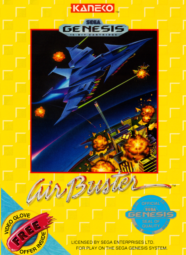 The coverart image of Air Buster / Aero Blasters
