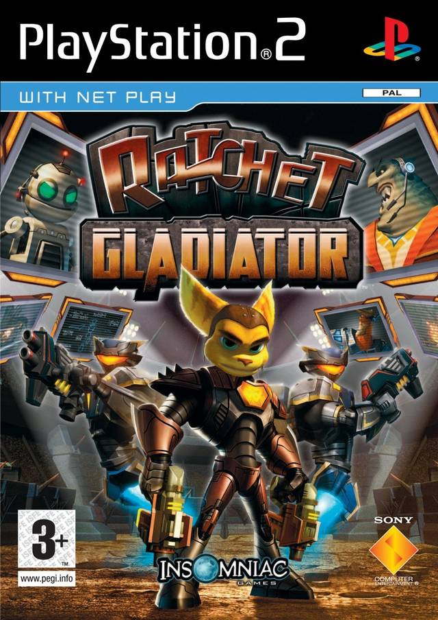 The coverart image of Ratchet: Gladiator