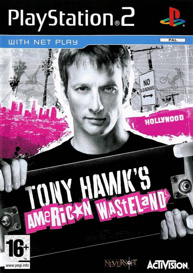 The coverart image of Tony Hawk's American Wasteland