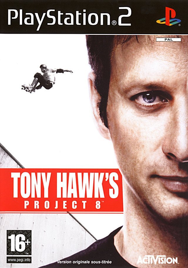 The coverart image of Tony Hawk's Project 8