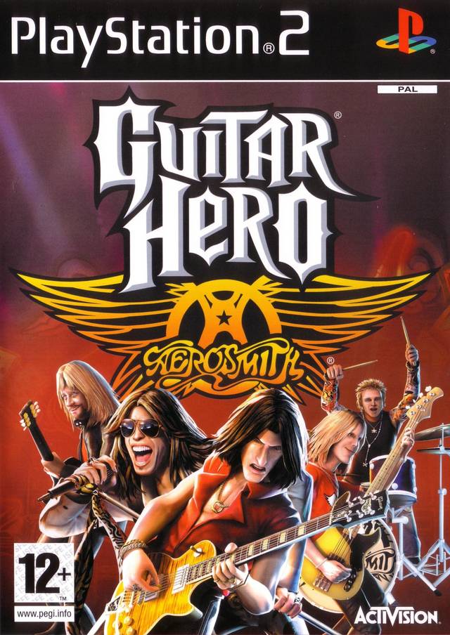 The coverart image of Guitar Hero: Aerosmith 