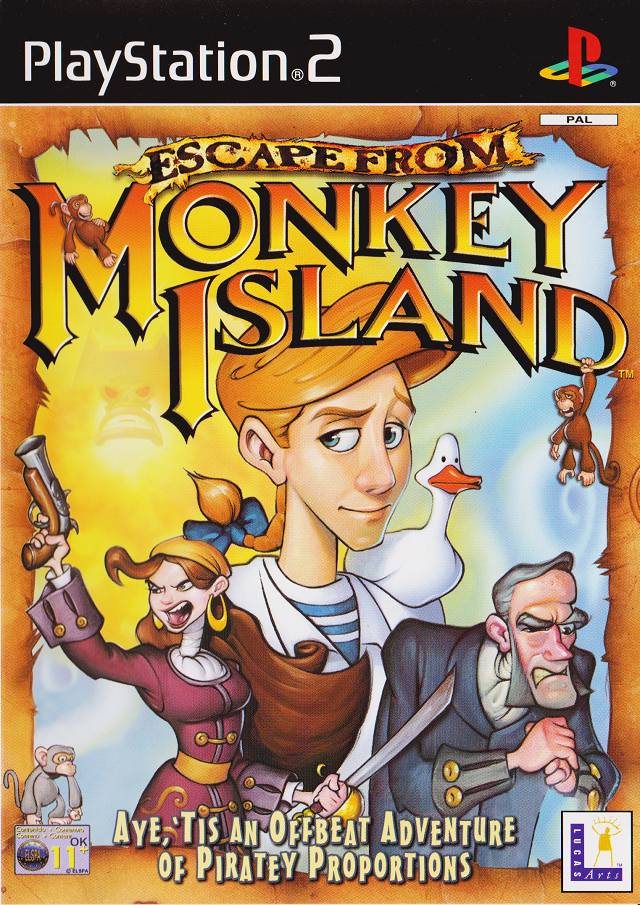 The coverart image of Escape from Monkey Island