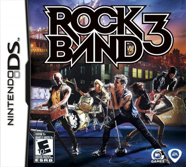 The coverart image of Rock Band 3