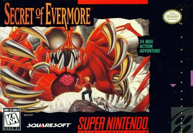 The coverart image of Secret of Evermore (Italiano)