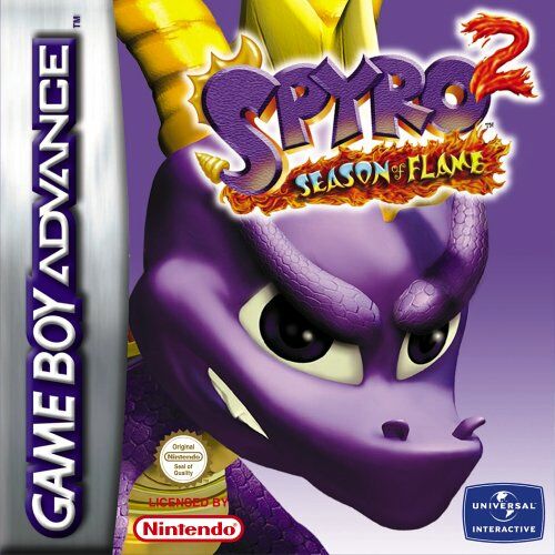 The coverart image of Spyro 2: Season of Flame