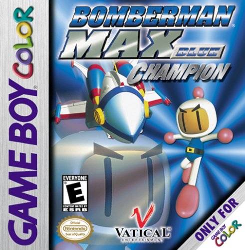 The coverart image of Bomberman Max - Blue Champion 