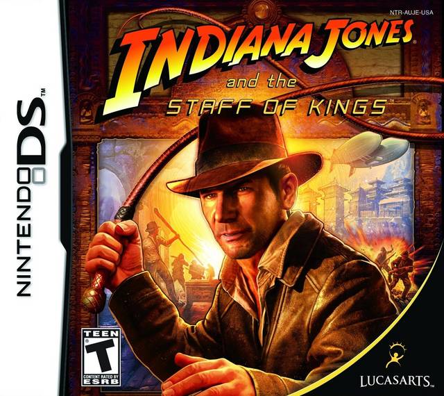 The coverart image of Indiana Jones: Staff Of Kings