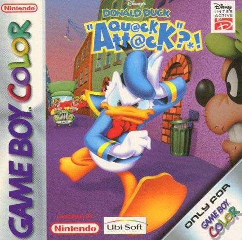 The coverart image of Donald Duck: Quack Attack 