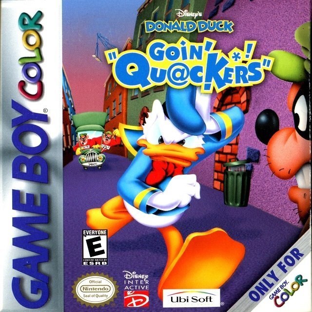 The coverart image of Donald Duck: Goin' Quackers 