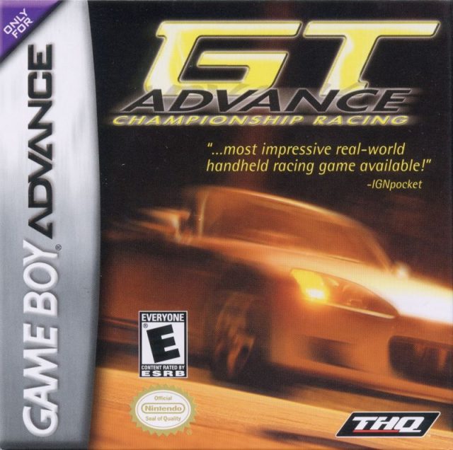 The coverart image of GT Advance - Championship Racing