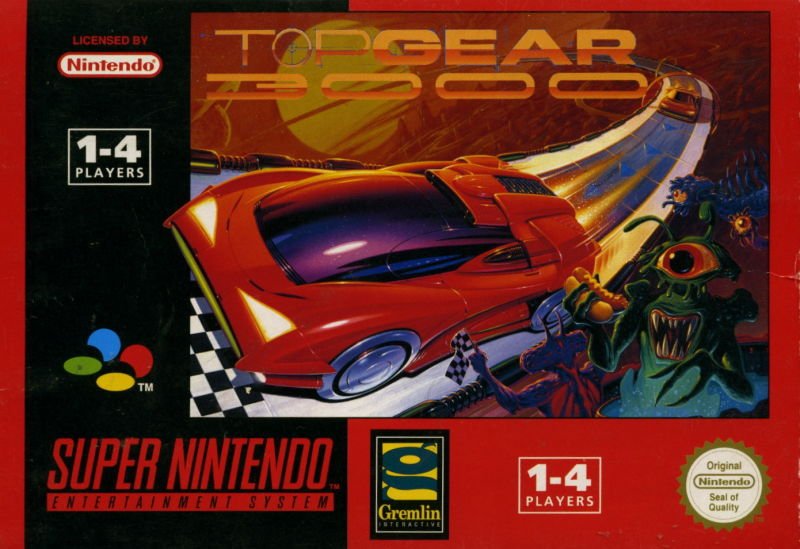 The coverart image of Top Gear 3000