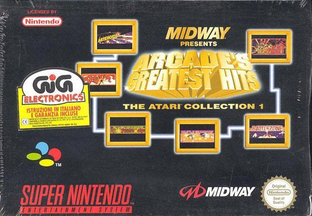 Arcade's Greatest Hits - The Atari Collection 1 (Europe) SNES ROM 