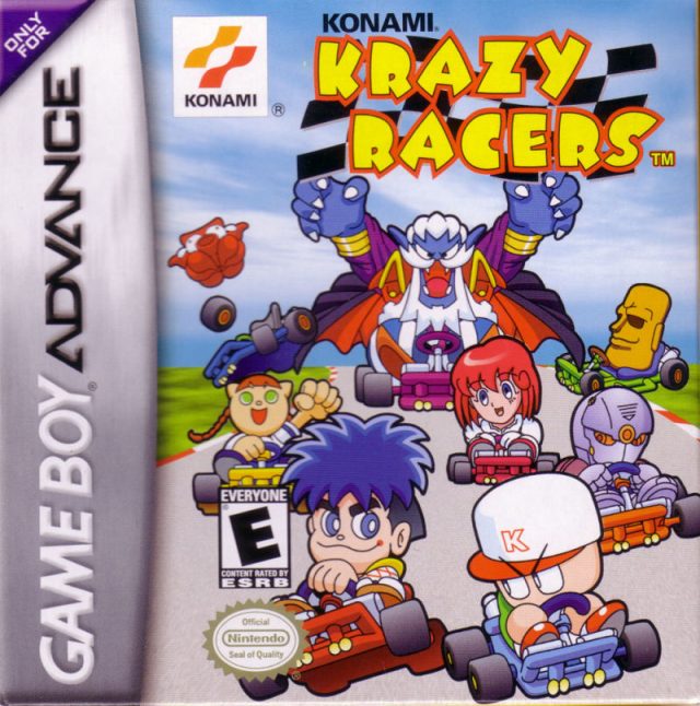 The coverart image of Konami Krazy Racers