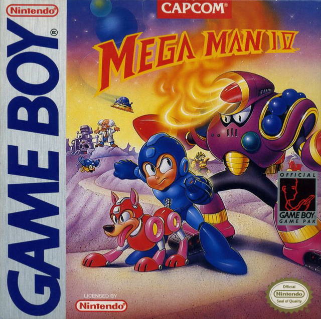 The coverart image of Mega Man IV 