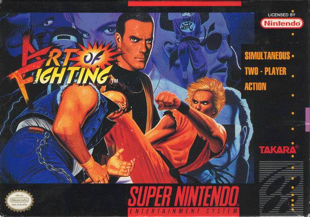 The coverart image of Art of Fighting