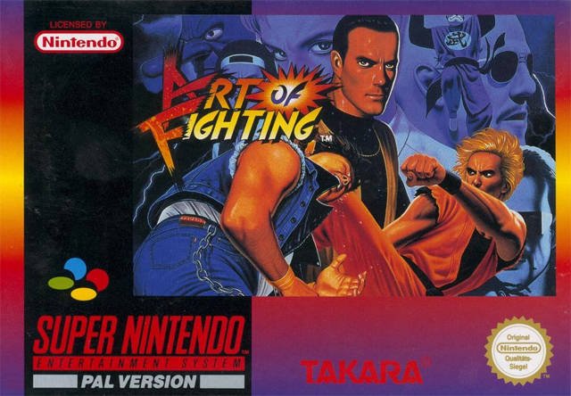The coverart image of Art of Fighting