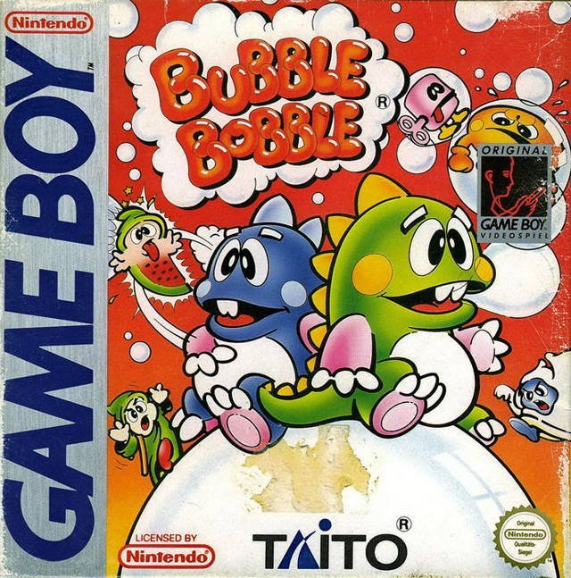 The coverart image of Bubble Bobble 