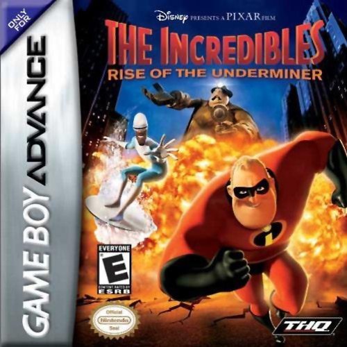 The coverart image of The Incredibles - Rise of the Underminer