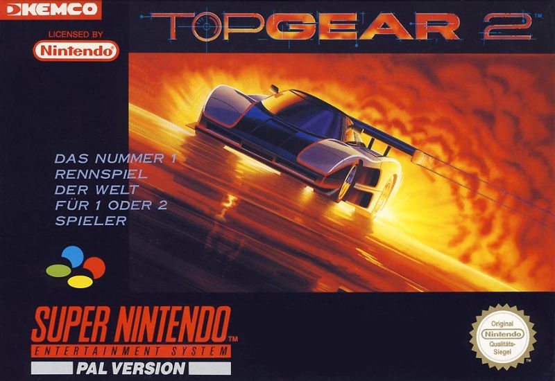 The coverart image of Top Gear 2