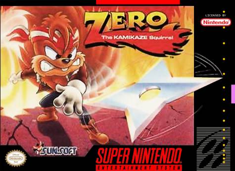 The coverart image of Zero the Kamikaze Squirrel