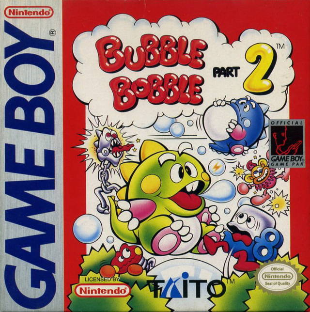 The coverart image of Bubble Bobble Part 2 