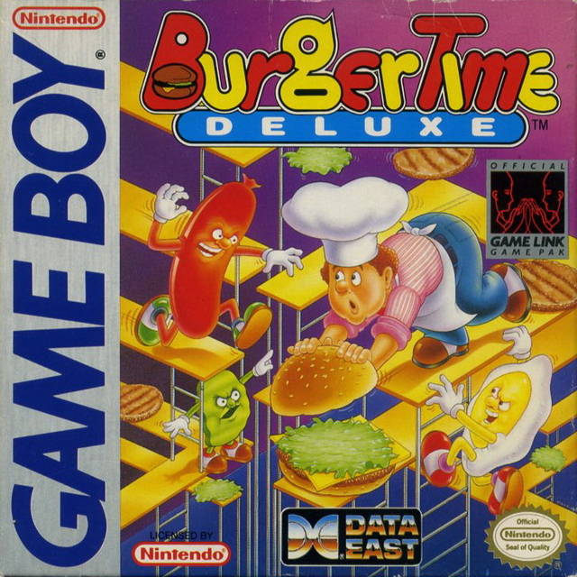 The coverart image of BurgerTime Deluxe