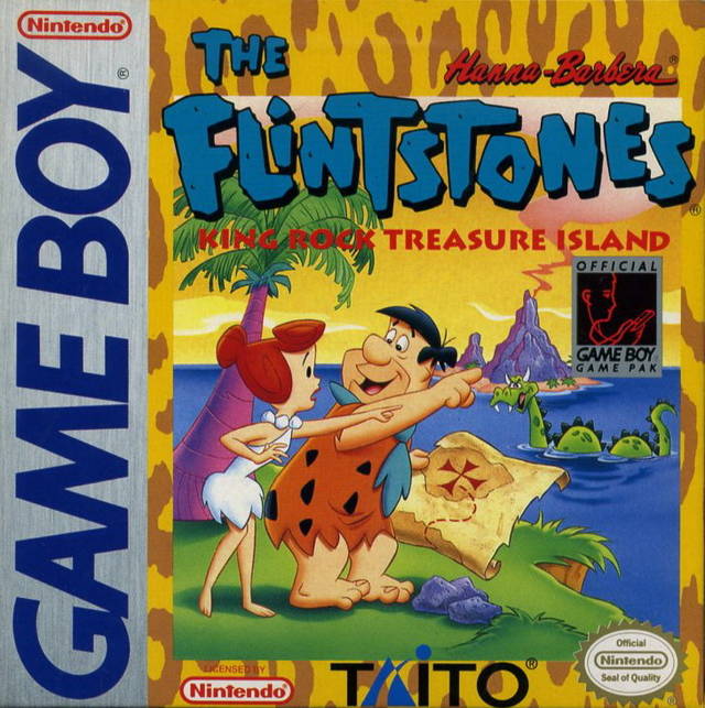 The coverart image of The Flintstones: King Rock Treasure Island