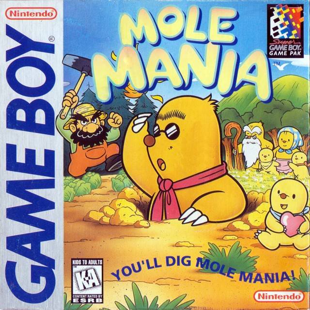 The coverart image of Mole Mania 