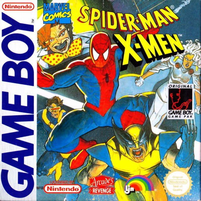 The coverart image of Spider-Man and the X-Men in Arcade's Revenge 