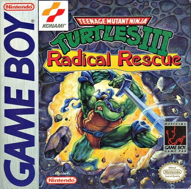 The coverart image of Teenage Mutant Ninja Turtles III: Radical Rescue 