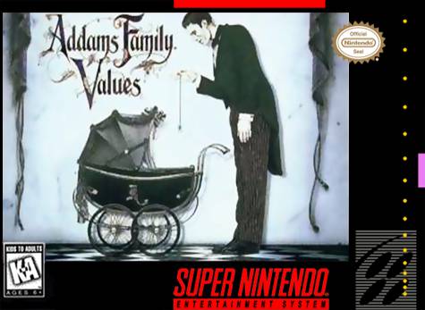 The coverart image of Addams Family Values