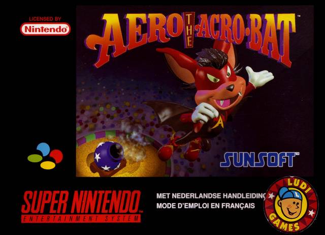The coverart image of Aero the Acro-Bat