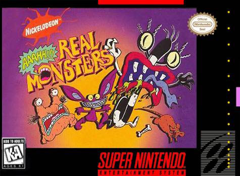 The coverart image of AAAHH!!! Real Monsters