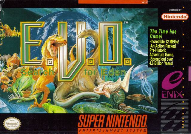 The coverart image of E.V.O. - Search for Eden