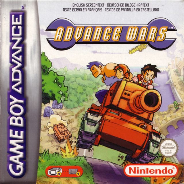 The coverart image of Advance Wars