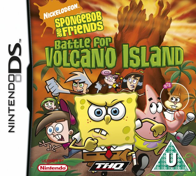 The coverart image of Spongebob and Friends: Battle For Volcano Island