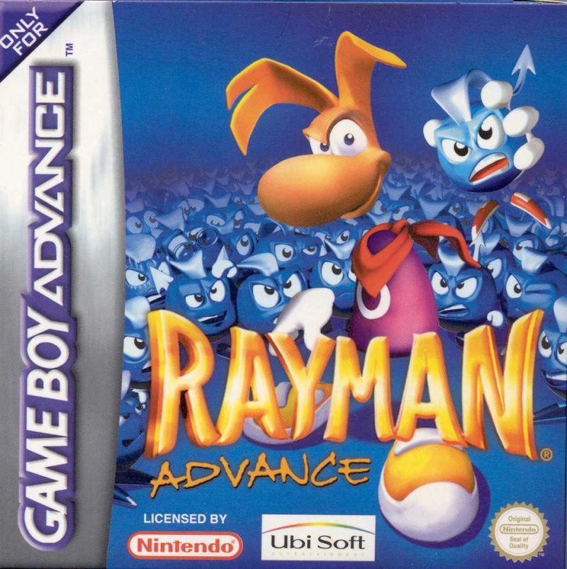 The coverart image of Rayman Advance