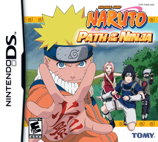 The coverart image of Naruto: Path of the Ninja 