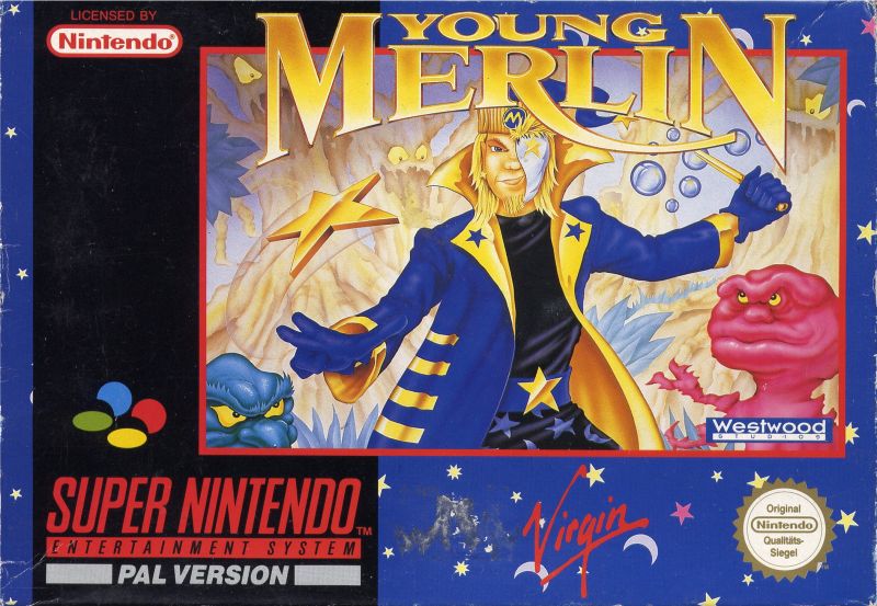The coverart image of Young Merlin