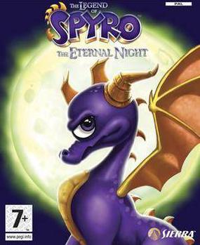 The coverart image of The Legend of Spyro - The Eternal Night 