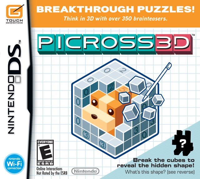 The coverart image of Picross 3D