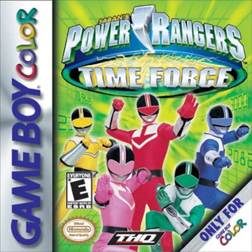 The coverart image of Power Rangers - Time Force 